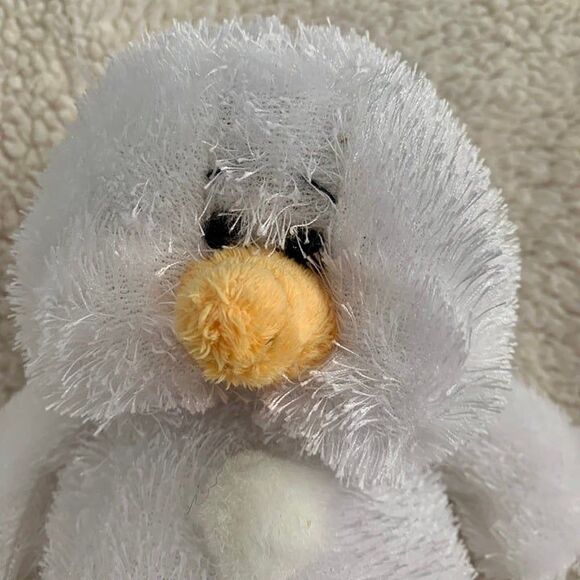 Ganz Webkinz White Snowman No Code Plush Winter Christmas Fuzzy Stuffed Animal - Picture 2 of 6